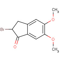 2747-08-2 2-Bromo-5,6-dimethoxy-indan-1-one chemical structure
