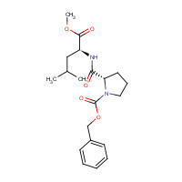 2873-37-2 (S)-Benzyl 2-(((S)-1-methoxy-4-methyl-1-oxopentan-2-yl)carbamoyl)pyrrolidine-1-carboxylate chemical structure