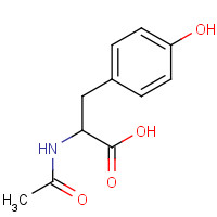2901-77-1 L-Tyrosine, N-acetyl- chemical structure