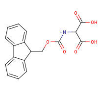 296261-32-0 2-((((9H-Fluoren-9-yl)methoxy)carbonyl)amino)malonic acid chemical structure