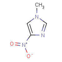 3034-41-1 1-Methyl-4-nitroimidazole chemical structure