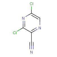 313339-92-3 3,5-Dichloropyrazine-2-carbonitrile chemical structure