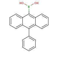 334658-75-2 (10-phenylanthracen-9-yl)boronic acid chemical structure