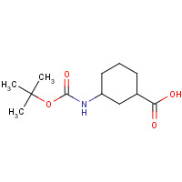 334932-13-7 3-(Boc-amino)cyclohexanecarboxylic acid chemical structure