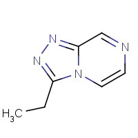 33590-18-0 3-ethyl-[1,2,4]triazolo[4,3-a]pyrazine chemical structure