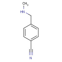 34403-48-0 4-(methylaminomethyl)benzonitrile chemical structure