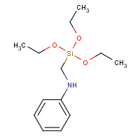 3473-76-5 N-((Triethoxysilyl)methyl)aniline chemical structure