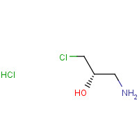 34839-13-9 (S)-1-Amino-3-chloropropan-2-ol hydrochloride chemical structure