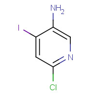 351227-42-4 6-chloro-4-iodopyridin-3-amine chemical structure