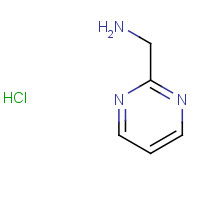 372118-67-7 pyrimidin-2-ylmethanamine hydrochloride chemical structure