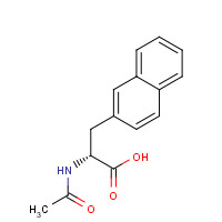 37440-01-0 (R)-2-ACETAMIDO-3-(NAPHTHALEN-2-YL)PROPANOIC ACID chemical structure