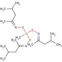 37859-57-7 2-Pentanone, 4-methyl-, O,O',O''-(methylsilylidyne)trioxime chemical structure