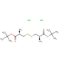 38261-78-8 (2R,2'R)-Di-tert-butyl 3,3'-disulfanediylbis(2-aminopropanoate) dihydrochloride chemical structure