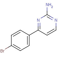 392326-81-7 4-(4-bromophenyl)pyrimidin-2-amine chemical structure