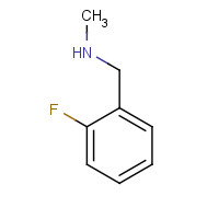 399-30-4 N-Methyl-2-fluorobenzylamine chemical structure