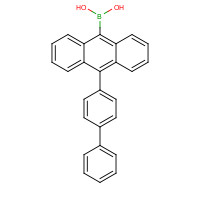 400607-47-8 Boronic acid, (10-[1,1'-biphenyl]-4-yl-9-anthracenyl)- chemical structure