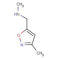 401647-22-1 N-methyl-1-(3-methylisoxazol-5-yl)methanamine chemical structure