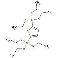 40190-22-5 2,5-Bis(triethoxysilyl)thiophene chemical structure