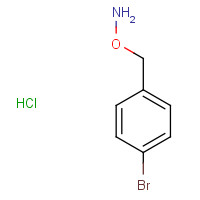40780-59-4 O-(4-Bromobenzyl)hydroxylamine hydrochloride chemical structure