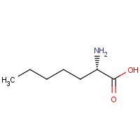 44902-02-5 (S)-2-Aminoheptanoic acid chemical structure
