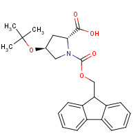 464193-92-8 Fmoc-O-tert-butyl-D-4-hydroxyproline chemical structure