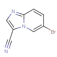 474708-98-0 6-bromoimidazo[1,2-a]pyridine-3-carbonitrile chemical structure