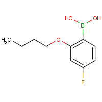 480438-61-7 2-Butoxy-4-fluorophenylboronic acid chemical structure