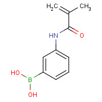 48150-45-4 3-Methacrylamidophenylboronic acid chemical structure