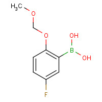 488713-34-4 5-FLUORO-2-(METHOXYMETHOXY)PHENYLBORONIC ACID chemical structure