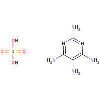 49647-58-7 2,4,5,6-Tetraaminopyrimidine sulfate chemical structure
