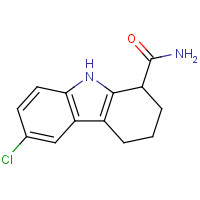 49843-98-3 6-chloro-2,3,4,9-tetrahydro-1H-carbazole-1-carboxamide chemical structure