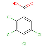 50-74-8 2,3,4,5-TETRACHLOROBENZOIC ACID chemical structure
