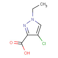 512810-20-7 4-Chloro-1-ethyl-1H-pyrazole-3-carboxylic acid chemical structure
