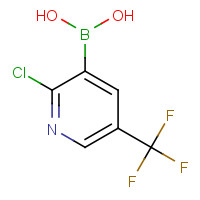 536693-96-6 2-CHLORO-5-(TRIFLUOROMETHYL)PYRIDINE-3-BORONIC ACID chemical structure
