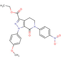 536759-91-8 Ethyl 1-(4-methoxyphenyl)-6-(4-nitrophenyl)-7-oxo-4,5,6,7-tetrahydro-1H-pyrazolo[3,4-c]pyridine-3-carboxylate chemical structure