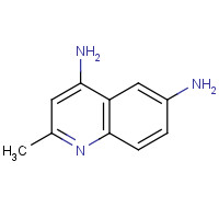 5443-31-2 2-methylquinoline-4,6-diamine chemical structure