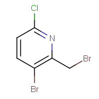 547756-20-7 3-Bromo-2-bromomethyl-6-chloropyridine chemical structure