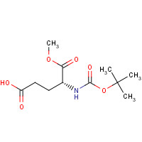 55227-00-4 BOC-D-GLU-OME chemical structure
