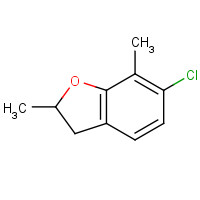 55289-13-9 6-chloro-2,7-dimethyl-2,3-dihydrobenzofuran chemical structure