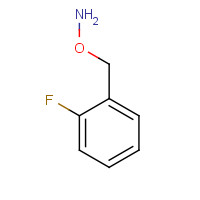55418-27-4 O-(2-Fluorobenzyl)hydroxylamine chemical structure