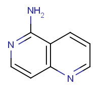 55570-60-0 1,6-Naphthyridin-5-amine chemical structure