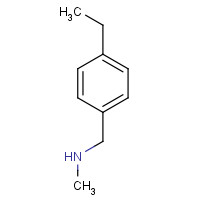 568577-84-4 1-(4-ethylphenyl)-N-methylmethanamine chemical structure