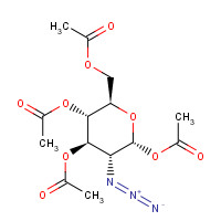56883-33-1 1,3,4,6-Tetra-O-acetyl-2-azido-2-deoxy-alpha-D-glucopyranose chemical structure