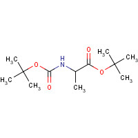 58177-77-8 2-tert-butoxycarbonyl-2-(tert-butyloxycarbonylamino)ethyl chemical structure