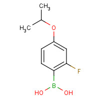 586389-90-4 (2-Fluoro-4-isopropoxyphenyl)boronic acid chemical structure