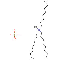 59158-14-4 Methyltrioctylammonium hydrogen sulfate chemical structure