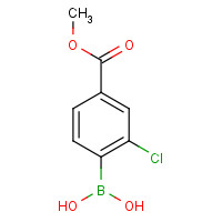 603122-80-1 Methyl 4-borono-3-chlorobenzoate chemical structure