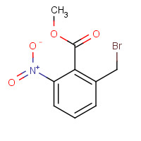 61940-21-4 Methyl 2-(bromomethyl)-6-nitrobenzoate chemical structure