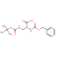 62234-36-0 z-d-dap(boc)-oh chemical structure
