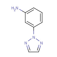 626248-56-4 3-(2H-1,2,3-Triazol-2-yl)aniline chemical structure